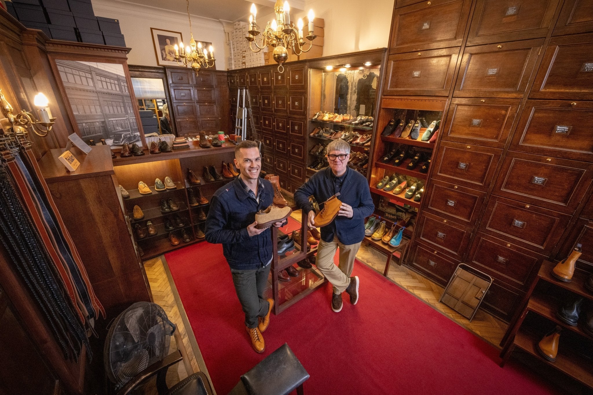 Stridewise Visits Tricker’s Jermyn Street