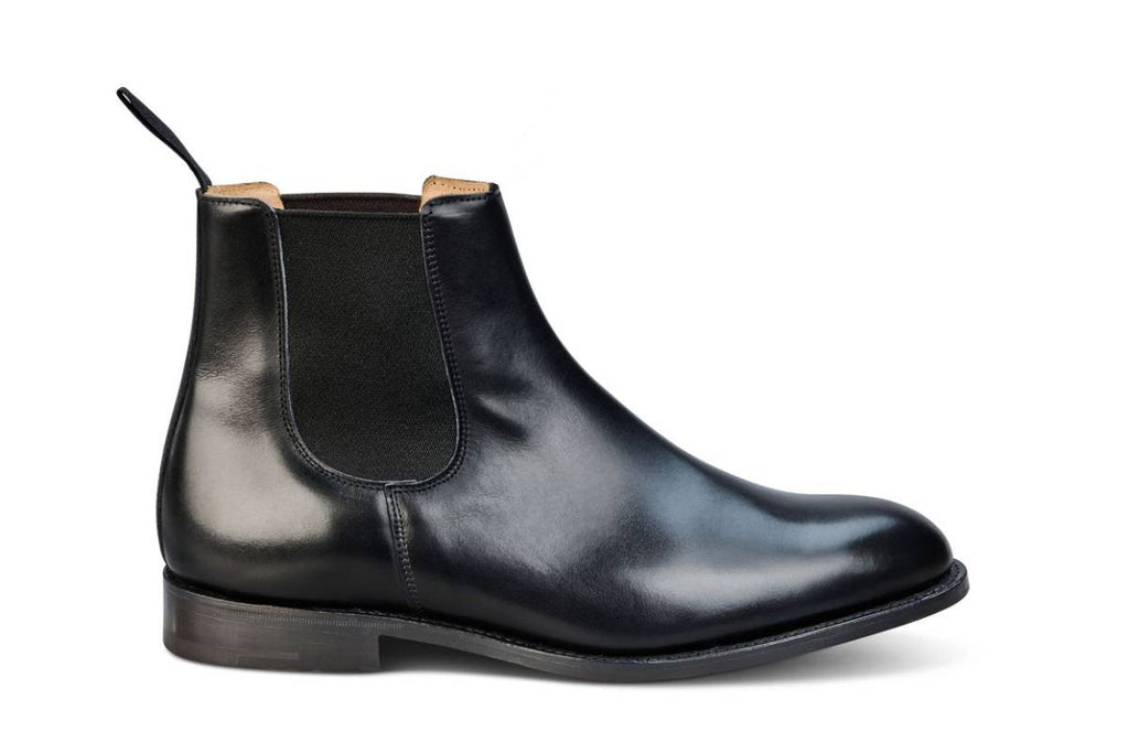 Brighton Chelsea Boot - Black Calf, view 2