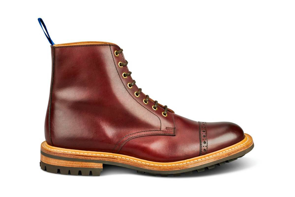 マロンカラーTricker's Boots Marron Size9 Fit 5 m2508