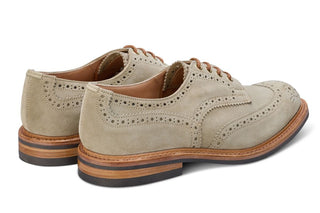 Bourton Country Shoe - Chino Castorino Suede - R E Tricker Ltd