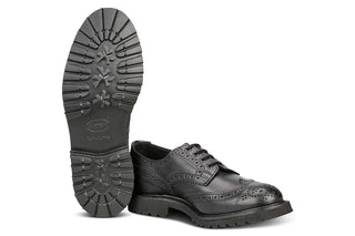 Bourton Country Shoe - Lightweight - Olivvia Classic Black - R E Tricker Ltd