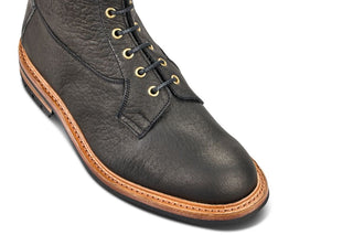 Burford Country Boot - Black Buffalo - R E Tricker Ltd