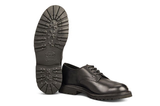 Daniel Tramping Shoe - Lightweight - Olivvia Classic Black - R E Tricker Ltd