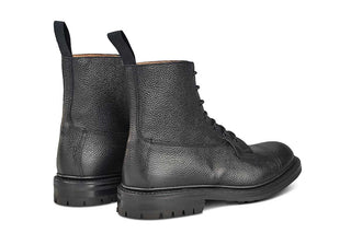 Grassmere Country Boot - Black Scotch Grain - 6 Fitting