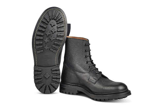 Grassmere Country Boot - Black Scotch Grain - 6 Fitting