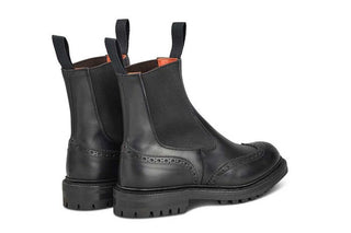 Silvia Country Dealer Boot - Black - R E Tricker Ltd