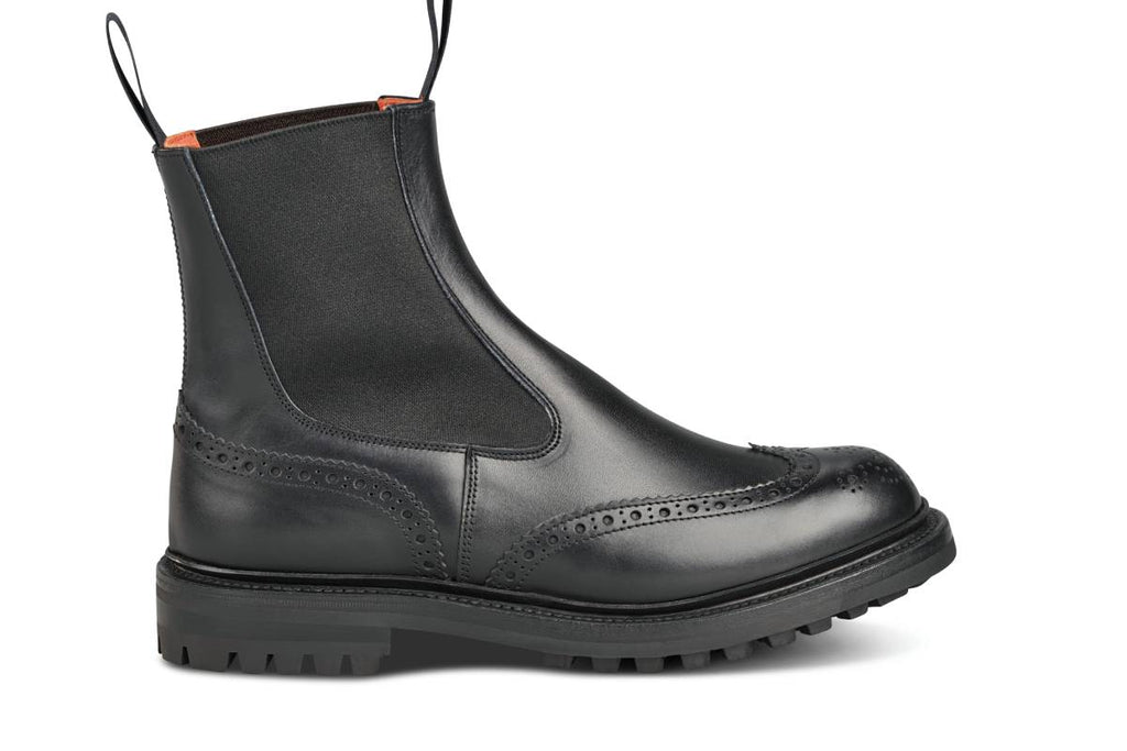 Silvia Country Dealer Boot - Black – R E Tricker Ltd