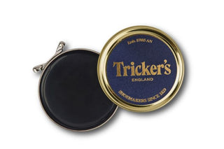 Tricker's Wax Shoe Polish - Black - R E Tricker Ltd