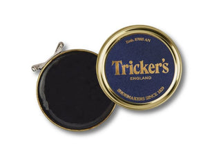 Tricker's Wax Shoe Polish - Dark Brown - R E Tricker Ltd