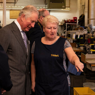 HRH The Prince Of Wales Visits Tricker's - R E Tricker Ltd