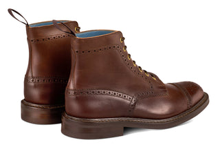 7046 - Men's Derby ToeCap Brogue Boot - Naster MC