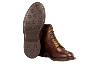 7046 - Men's Derby ToeCap Brogue Boot - Naster MC