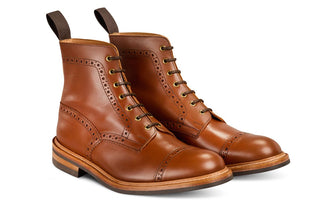 M7527 - Men's Derby ToeCap Boot - Beechnut Antique