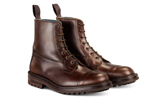 Allan Toe Cap Boot - Brown Cutter