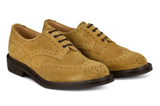 Bourton Country Shoe - Roma Rough Out Suede