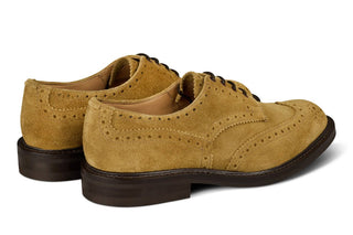 Bourton Country Shoe - Roma Rough Out Suede