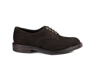 Bourton Country Shoe - Black Hydro Nubuck