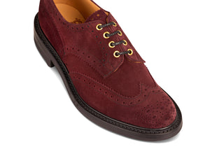 Bourton Country Shoe - Barolo Castorino Suede