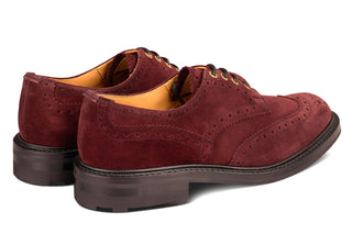 Bourton Country Shoe - Barolo Castorino Suede