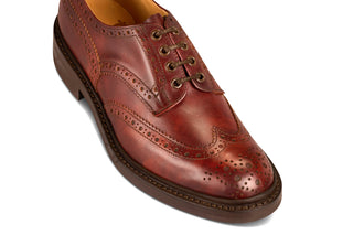 Bourton Country Shoe - Burgundy Museum