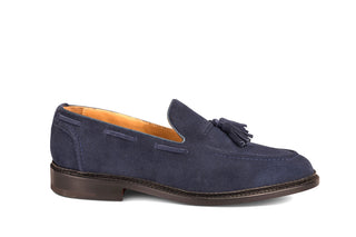 Elton Tassel Loafer - Denim Castorino Suede