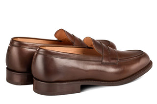 Havard Street Penny Loafer - Espresso Burnished Calf