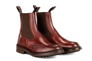 Henry Country Dealer Boot - Burgundy Burnished