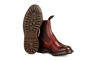 Henry Country Dealer Boot - Burgundy Burnished