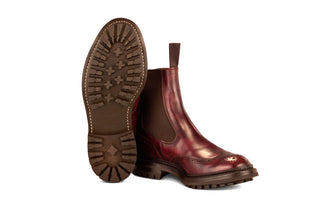 Henry Country Dealer Boot - Burgundy Museum