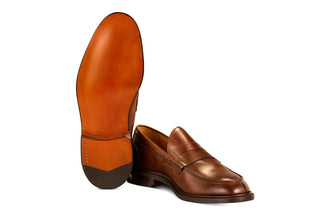 James Penny Loafer - Coffee Burnished