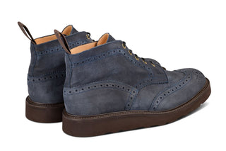 Jimmy Country Boot - Navy Olivvia Nubuck