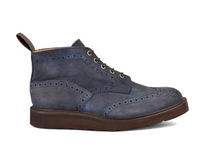 Jimmy Country Boot - Navy Olivvia Nubuck