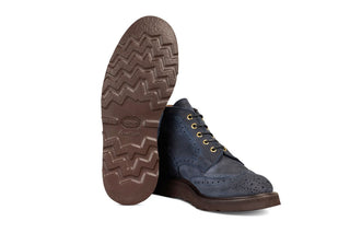 Jimmy Country Boot - Navy Olivvia Nubuck