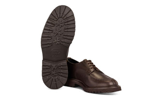 Kilsby Derby Shoe - Brown Pampus