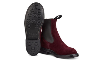 Paula Chelsea Boot - Barolo Castorino Suede
