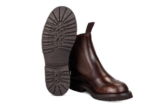 Silvia Country Dealer Boot - Brown Cutter