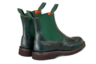 Silvia Country Dealer Boot - Green Cutter