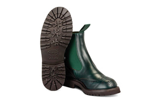 Silvia Country Dealer Boot - Green Cutter