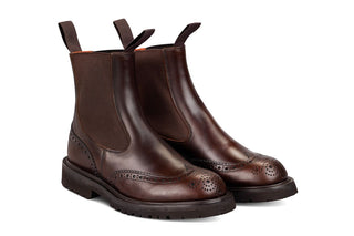 Silvia Country Dealer Boot - Brown Cutter