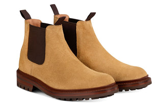 Stephen Low Chelsea Boot - Tan Suede