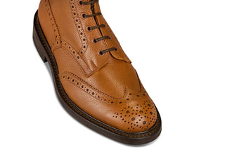 Stow Country Boot - Sienna Scotch Grain