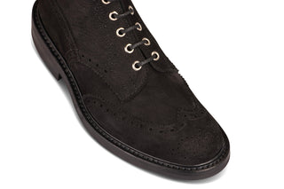 Stow Country Boot - Black Hydro Nubuck