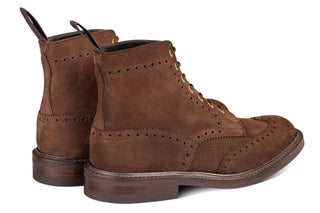 Stow Country Boot - Brown Hydro Nubuck