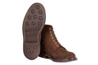 Stow Country Boot - Brown Hydro Nubuck