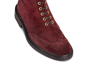 Stow Country Boot - Barolo Castorino Suede