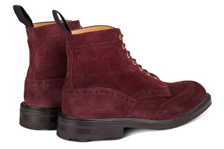 Stow Country Boot - Barolo Castorino Suede