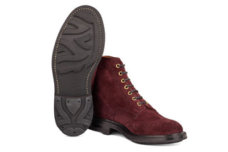 Stow Country Boot - Barolo Castorino Suede
