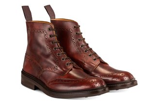 Stow Country Boot - Burgundy Museum