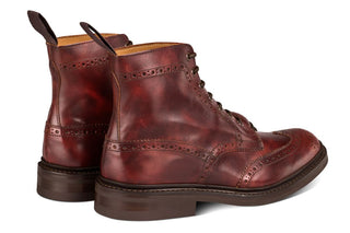 Stow Country Boot - Burgundy Museum