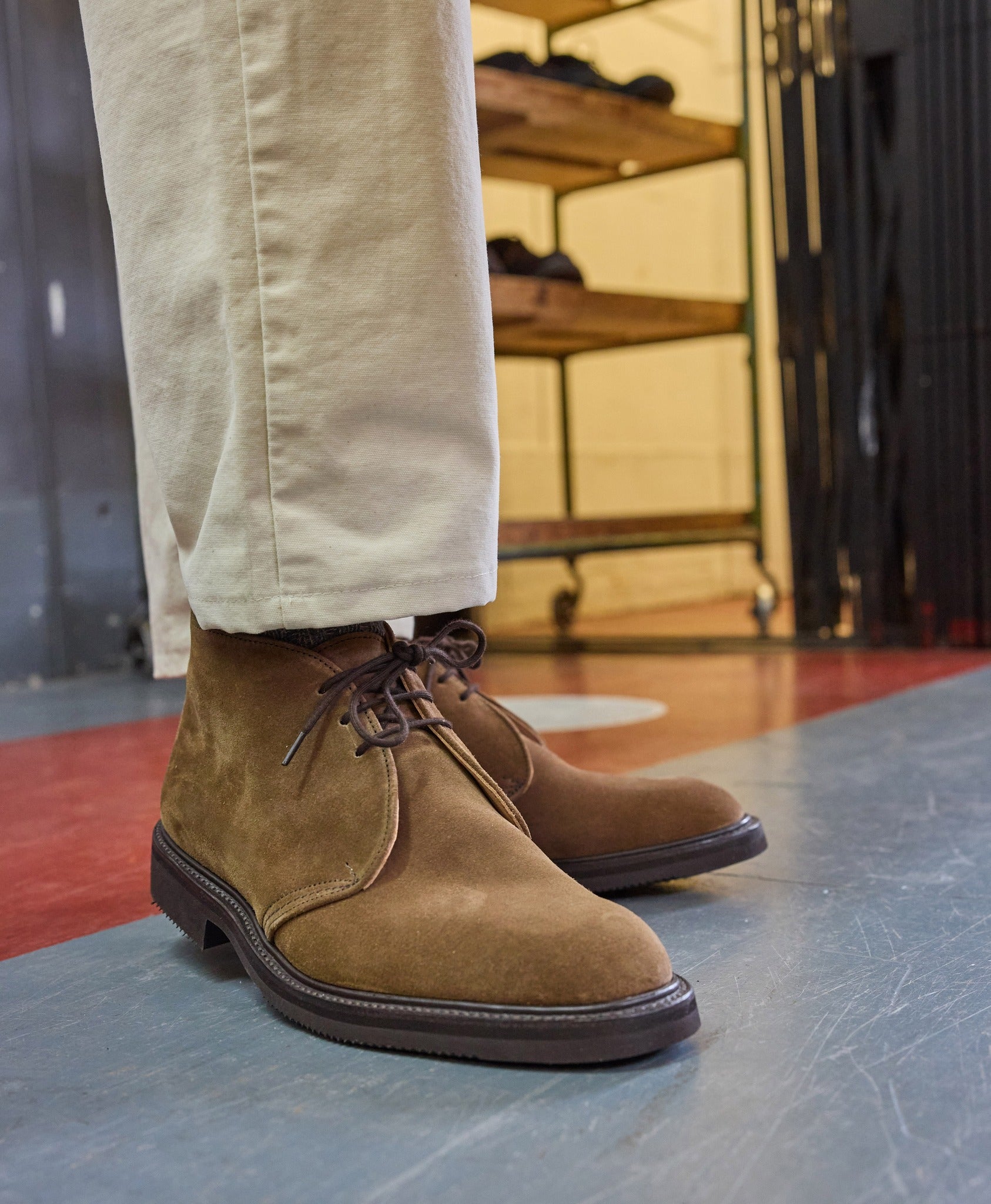 ✨Tricker's✨6.5✨新品✨CHUKKA✨ Aldo Chukka Boot - Cuoio Suede – R E Tricker Ltd
